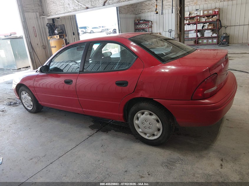 1997 Dodge Neon Ex VIN: 1B3ES27C1VD315161 Lot: 45520883