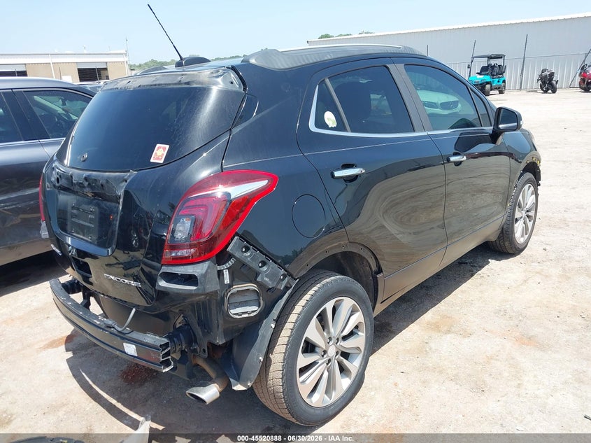 Vin: kl4cjasb7hb194518, lot: 46019104, buick encore preferred 20174