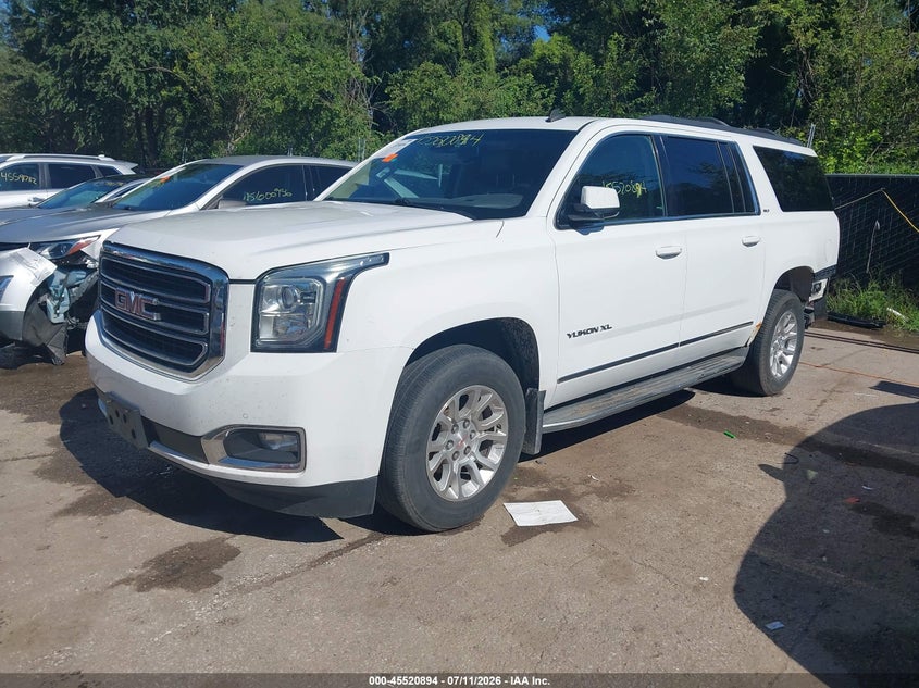 Vin: 1gks2hkc8fr121800, lot: 46019110, gmc yukon xl 1500 slt 20152