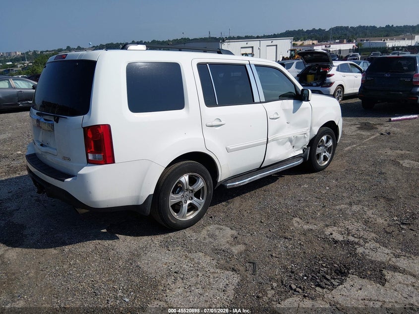 Vin: 5fnyf4h50cb043431, lot: 46019114, honda pilot ex-l 20124