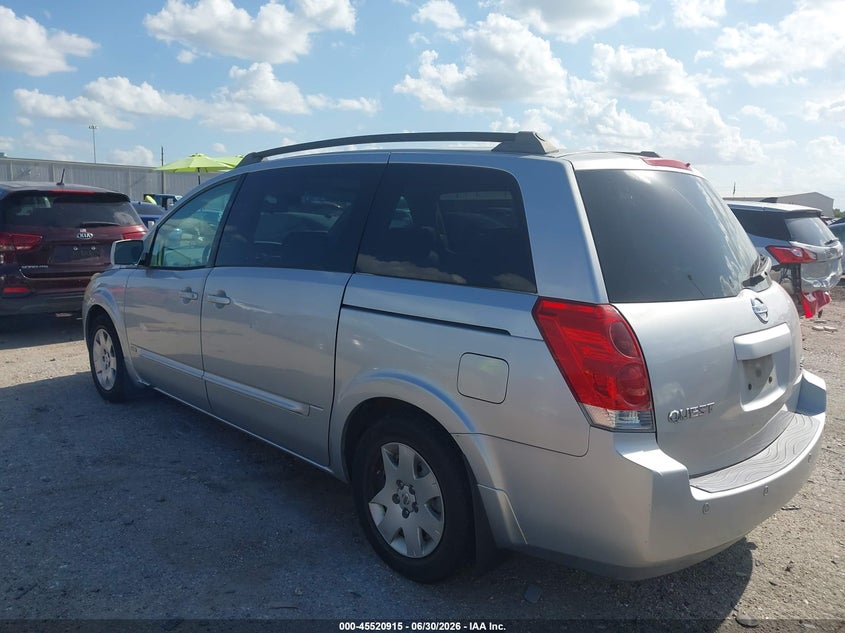 2006 NISSAN QUEST auction photo 3