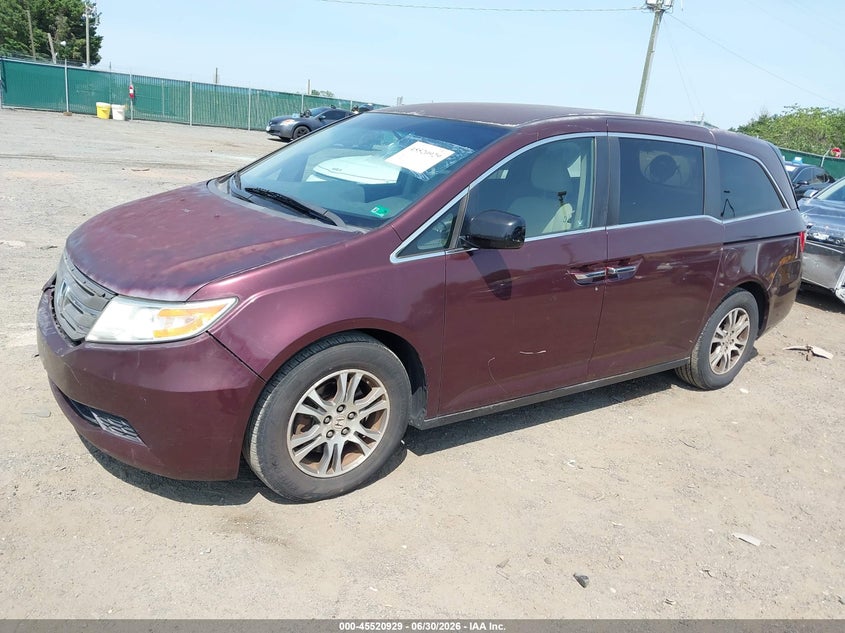 2011 Honda Odyssey Ex 5FNRL5H47BB089377 photo 1