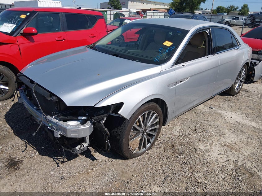 Vin: 1ln6l9sp5h5627285, lot: 46019146, lincoln continental select 20172