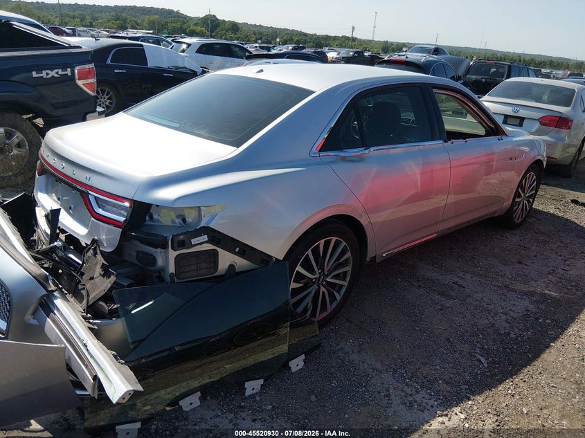 Vin: 1ln6l9sp5h5627285, lot: 46019146, lincoln continental select 20174