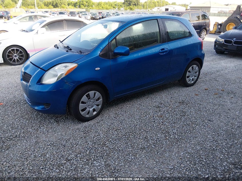 TOYOTA YARIS 2007 VIN JTDJT923675084572