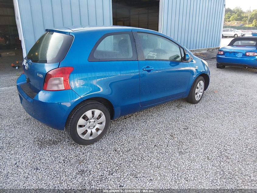 2007 TOYOTA YARIS auction photo 4