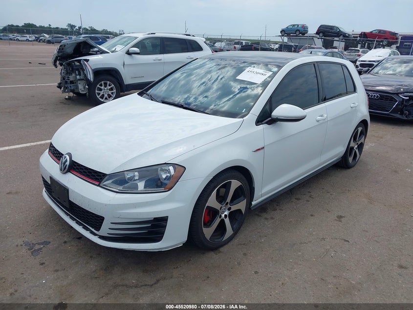 2015 VOLKSWAGEN GOLF GTI auction photo 2