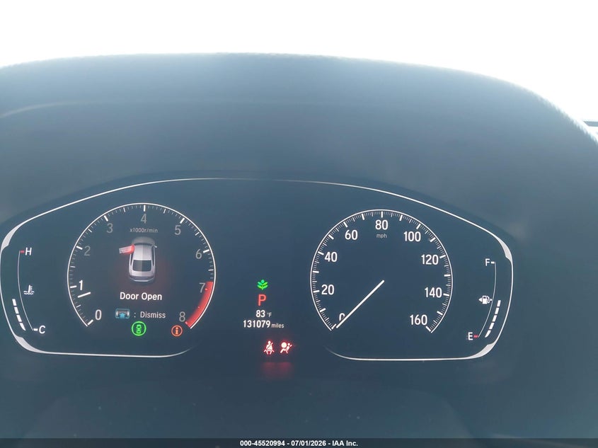 2019 HONDA ACCORD auction photo 7