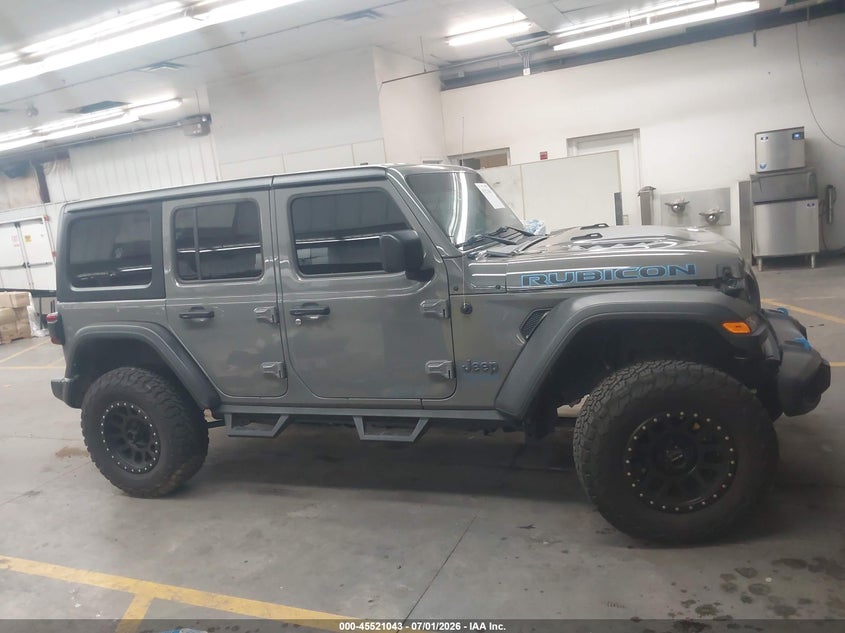 2023 Jeep Wrangler 4Xe Rubicon 4X4 VIN: 1C4JJXR64PW604496 Lot: 45521043
