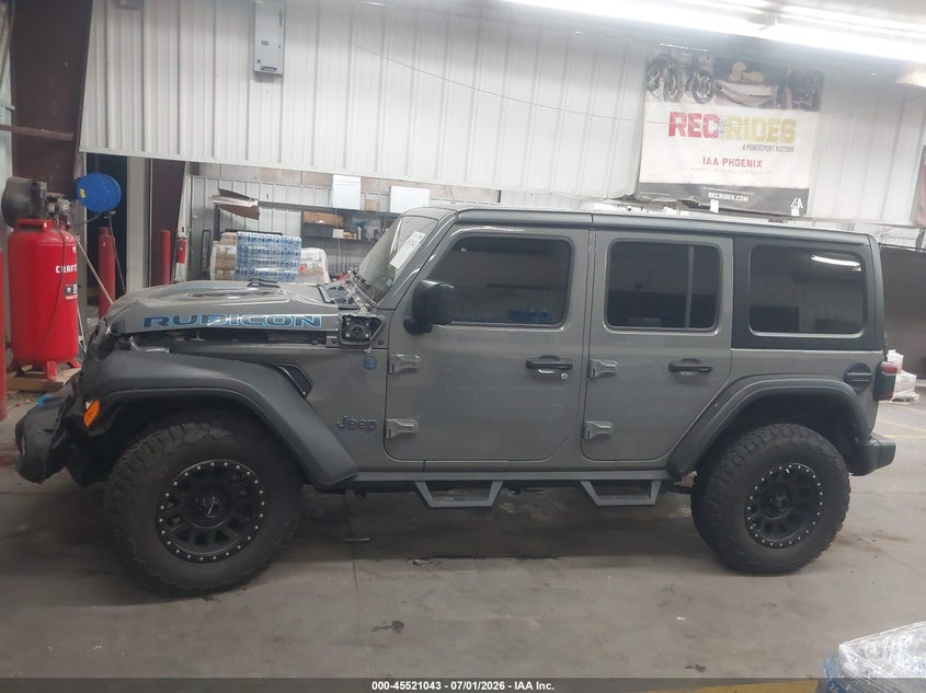 2023 Jeep Wrangler 4Xe Rubicon 4X4 VIN: 1C4JJXR64PW604496 Lot: 45521043