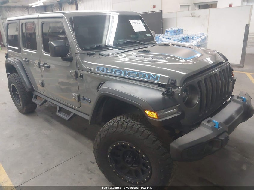 2023 Jeep Wrangler 4Xe Rubicon 4X4 VIN: 1C4JJXR64PW604496 Lot: 45521043