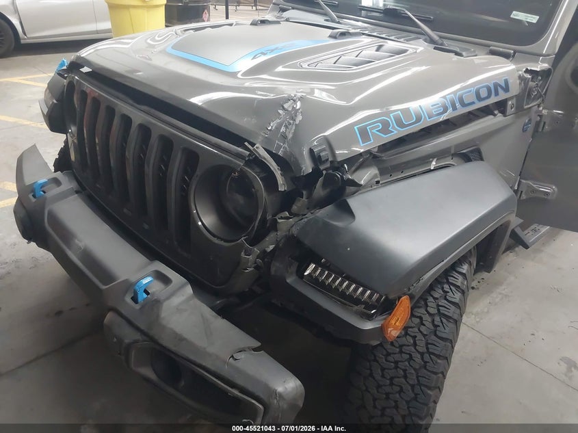 2023 Jeep Wrangler 4Xe Rubicon 4X4 VIN: 1C4JJXR64PW604496 Lot: 45521043