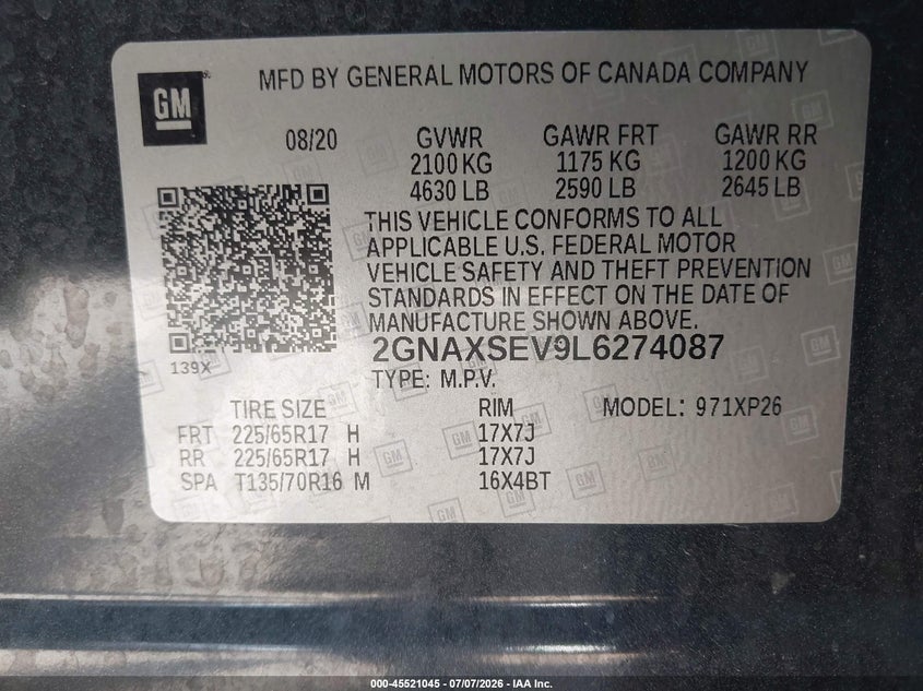 AtlanticExpress - Chevrolet Equinox