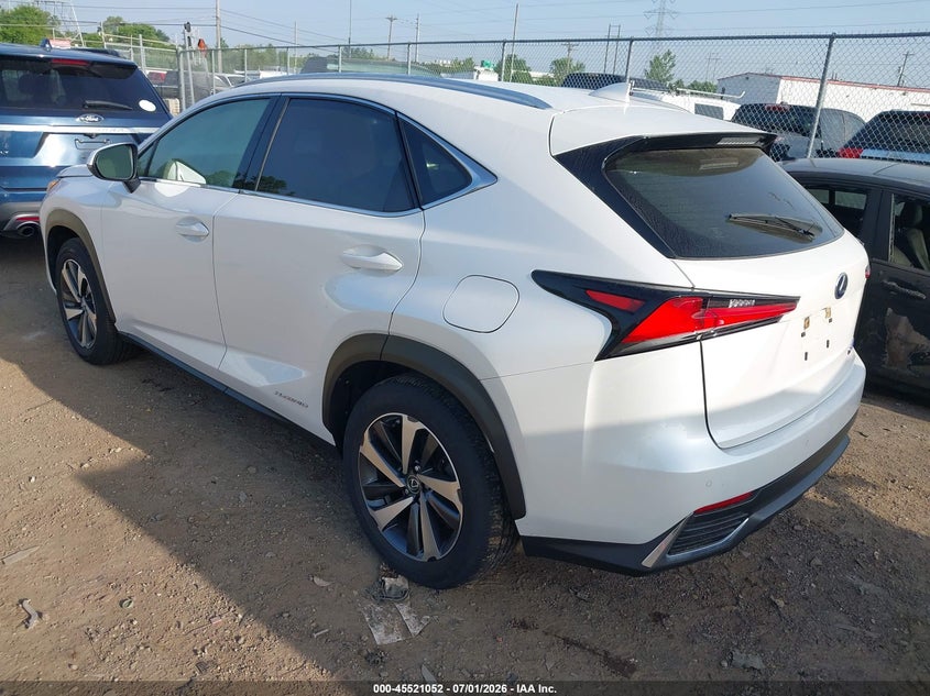 2020 LEXUS NX 300H auction photo 3