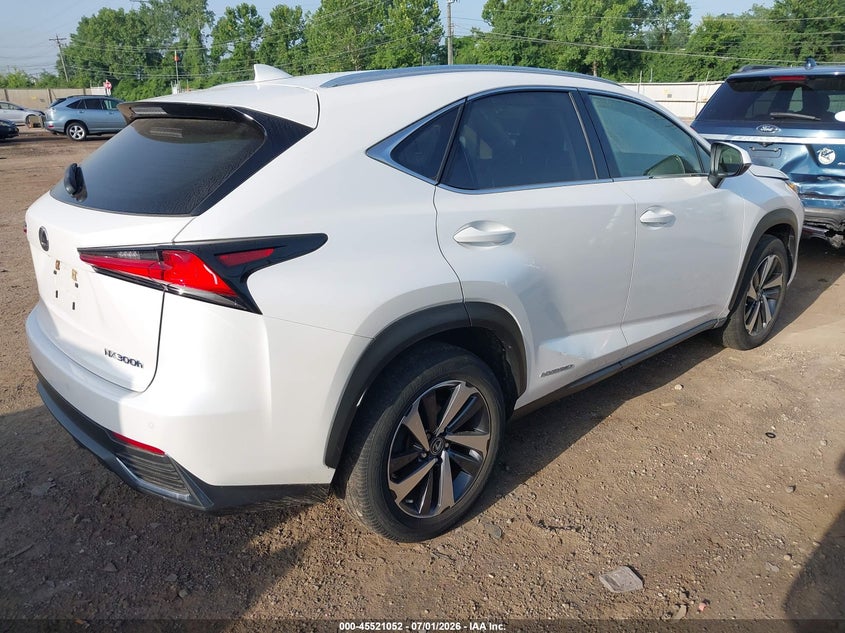 2020 LEXUS NX 300H auction photo 4
