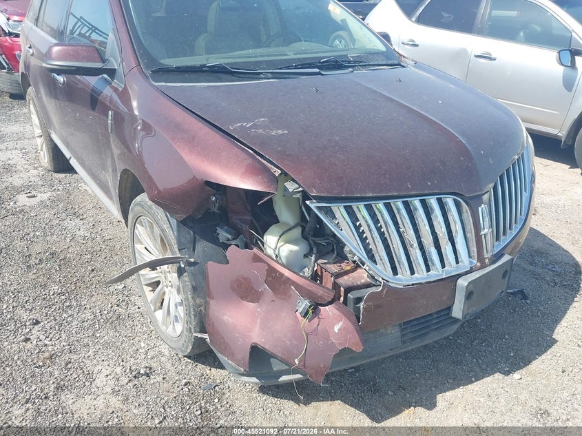 2012 Lincoln Mkx VIN: 2LMDJ8JK5CBL05025 Lot: 45521092