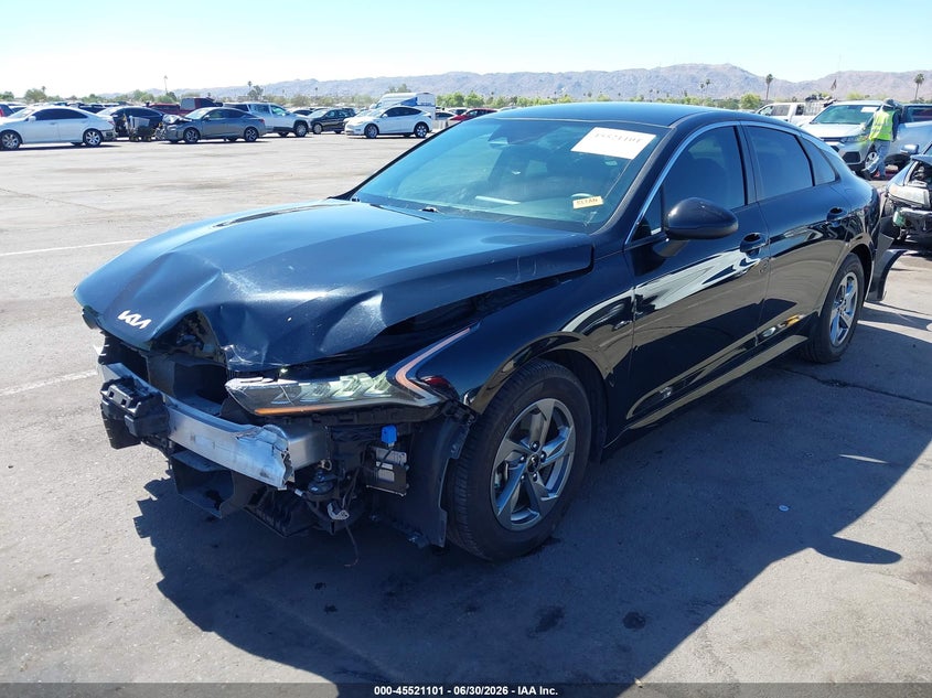 2022 Kia K5 Lxs, Front End, IAAI, VIN 5XXG14J2XNG125404 — photo 2