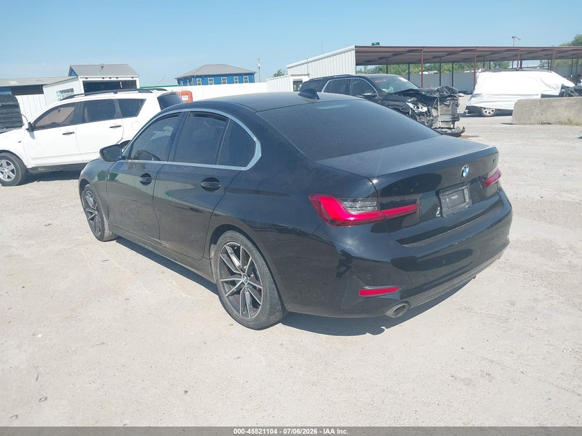 Vin: 3mw5r1j07m8b72745, lot: 46019320, bmw 330i 20213