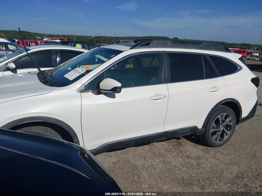 Vin: 4s4btanc3l3192957, lot: 46019332, subaru outback limited 20202