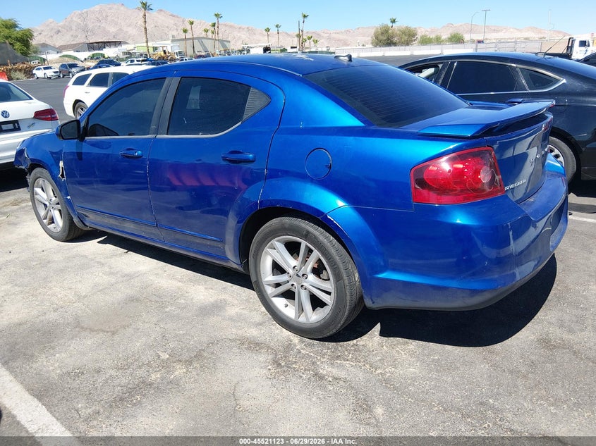 Vin: 1c3cdzeg6cn327929, lot: 46019339, dodge avenger sxt plus 20123