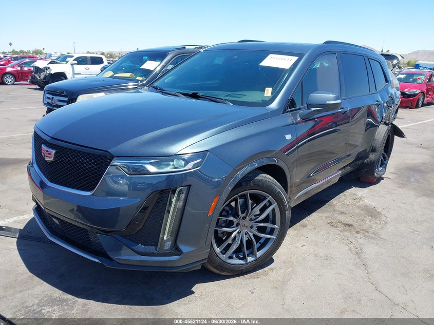 Vin: 1gykpgrs3lz102338, lot: 46019340, cadillac xt6 awd sport 20202