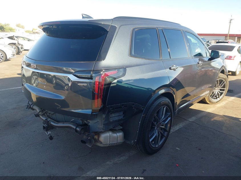Vin: 1gykpgrs3lz102338, lot: 46019340, cadillac xt6 awd sport 20204