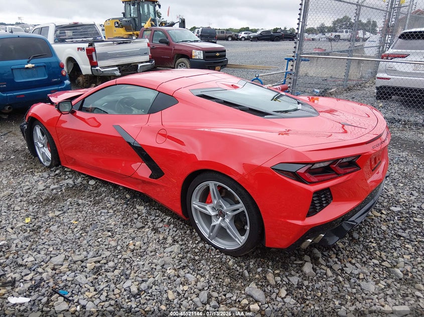 Vin: 1g1yb2d44r5101010, lot: 46019360, chevrolet corvette 2lt 20243