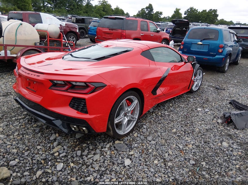Vin: 1g1yb2d44r5101010, lot: 46019360, chevrolet corvette 2lt 20244