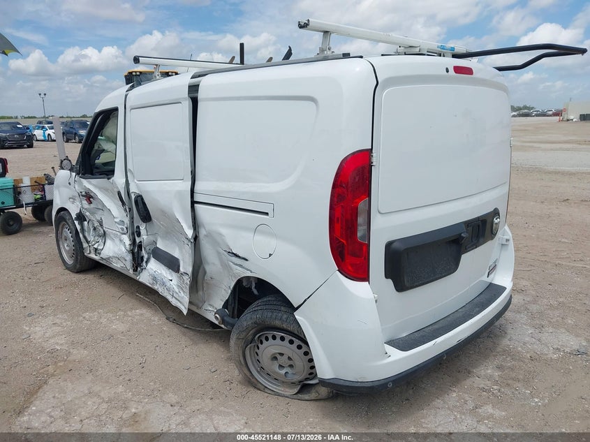 Vin: zfbhrfab9n6x68014, lot: 46019364, ram promaster city cargo van 20223
