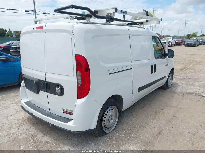 Vin: zfbhrfab9n6x68014, lot: 46019364, ram promaster city cargo van 20224