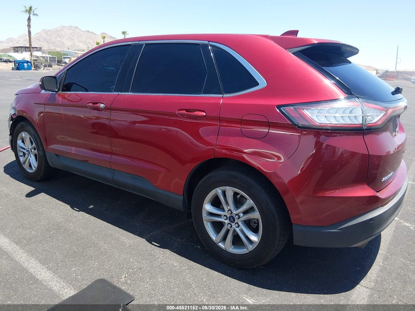 Vin: 2fmpk3j80fbb67881, lot: 46019368, ford edge sel 20153