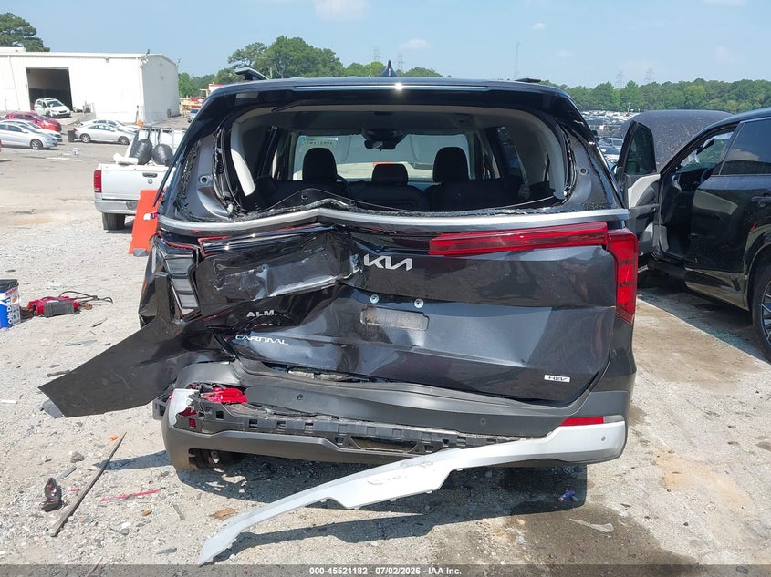 2025 KIA CARNIVAL MPV HYBRID auction photo 6