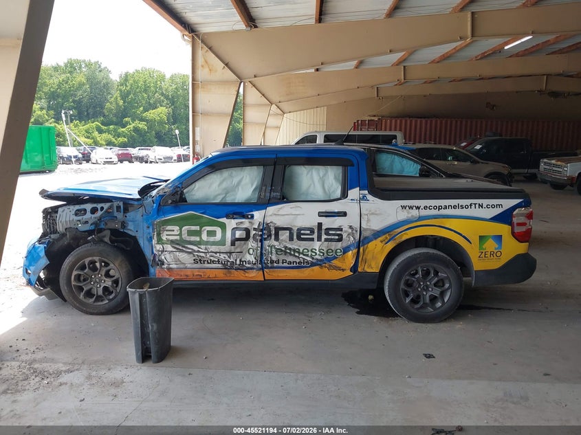 2022 Ford Maverick Xlt VIN: 3FTTW8E37NRA56697 Lot: 45521194
