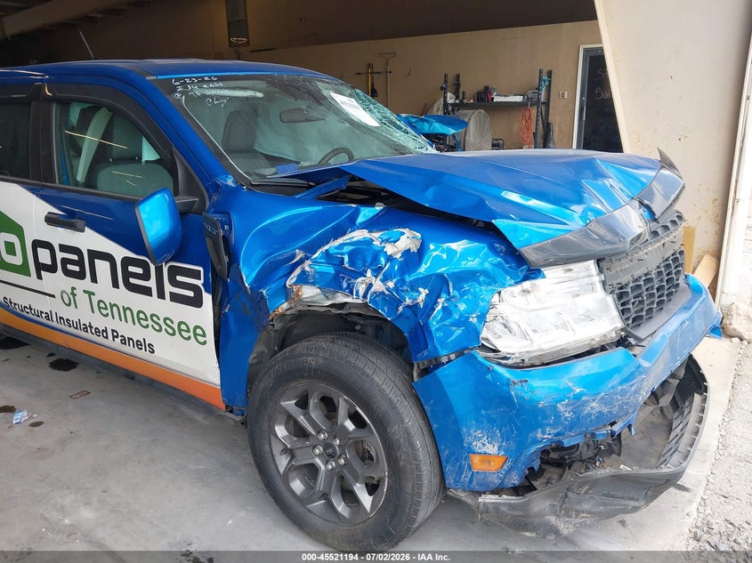 2022 Ford Maverick Xlt VIN: 3FTTW8E37NRA56697 Lot: 45521194