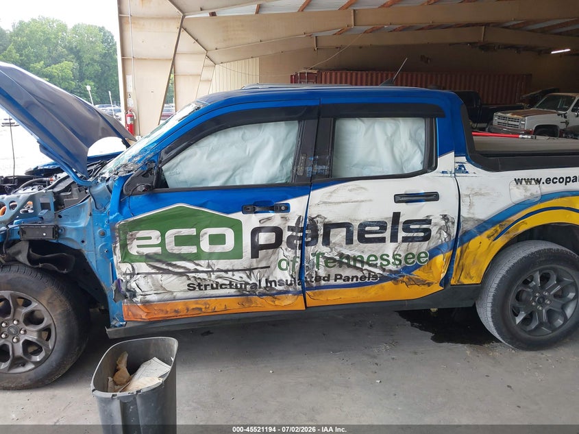2022 Ford Maverick Xlt VIN: 3FTTW8E37NRA56697 Lot: 45521194
