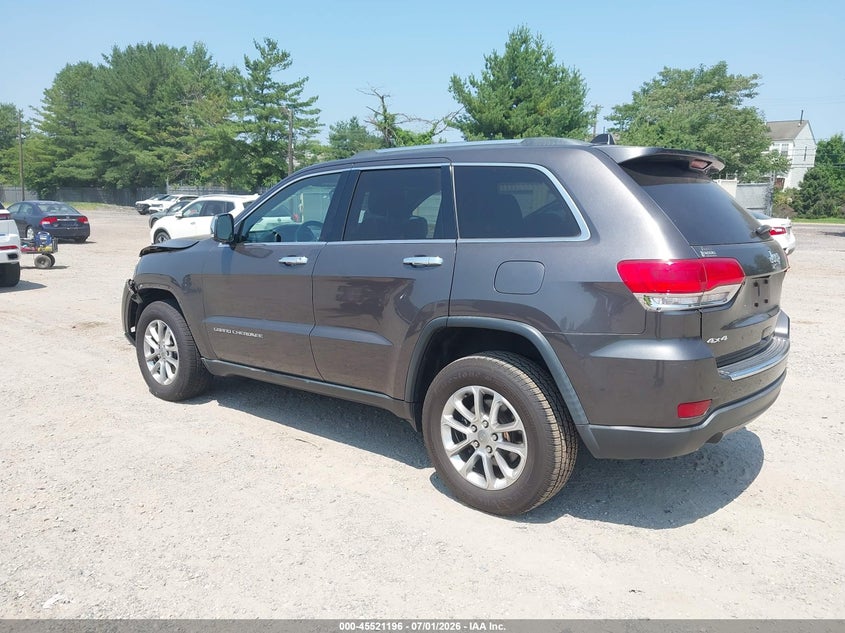 2014 JEEP GRAND CHEROKEE auction photo 3