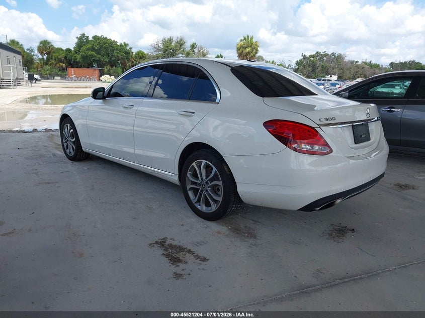 2018 MERCEDES-BENZ C 300 auction photo 3