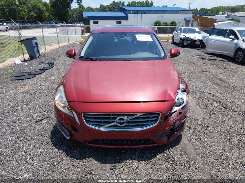 2012 Volvo S60 T5 VIN: YV1622FS4C2098851 Lot: 45521228
