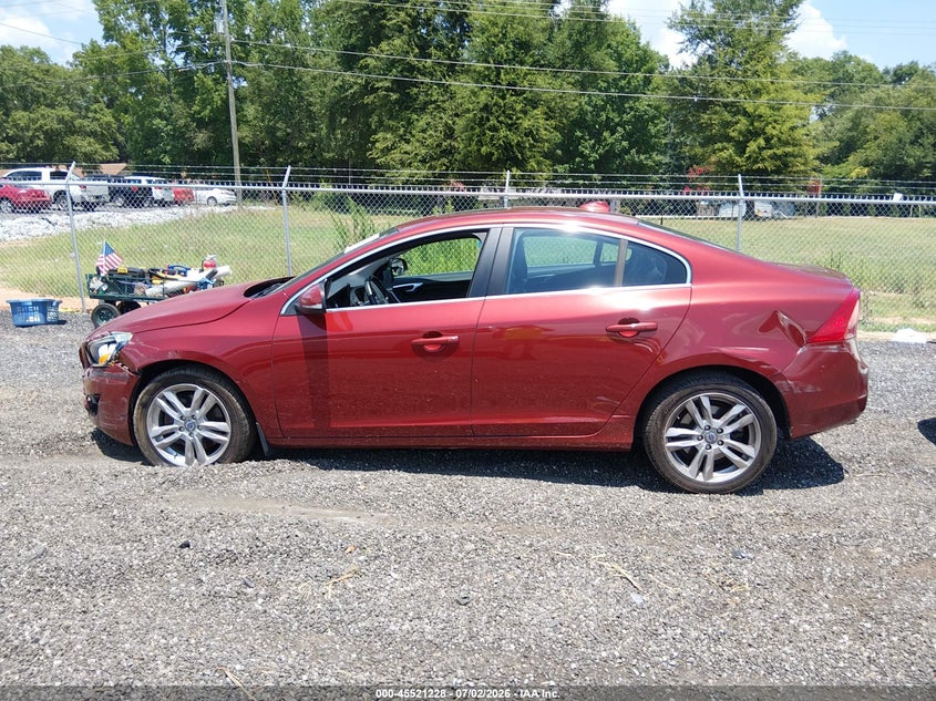 2012 Volvo S60 T5 VIN: YV1622FS4C2098851 Lot: 45521228