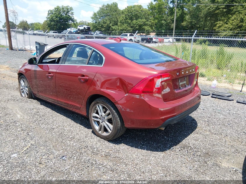 2012 VOLVO S60 auction photo 3