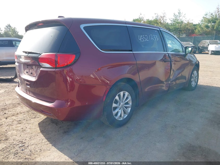 Vin: 2c4rc1dg0hr763360, lot: 46019448, chrysler pacifica touring 20174