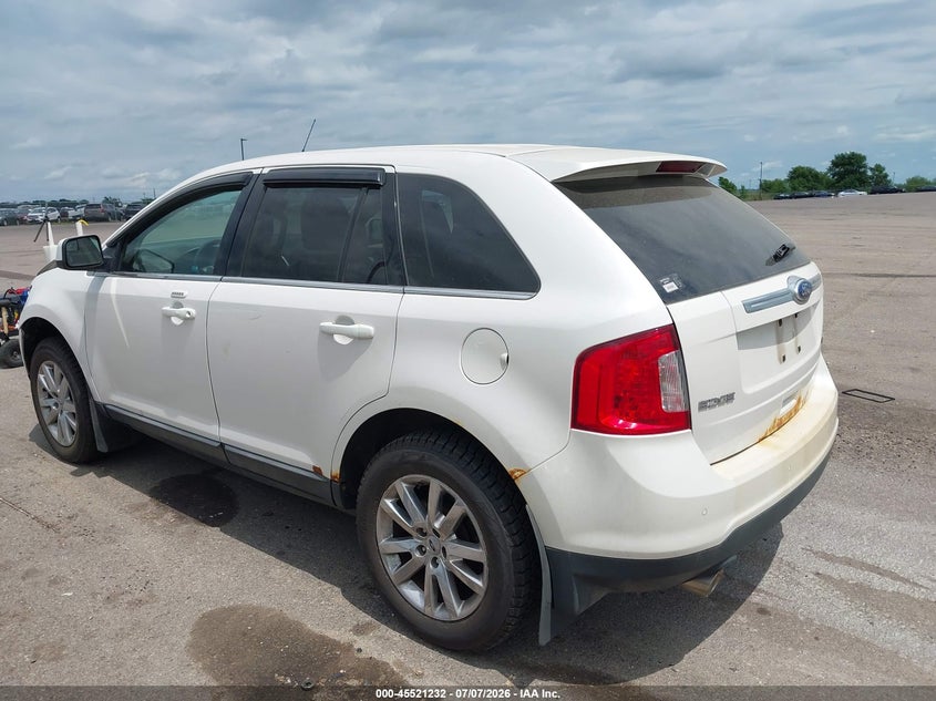 Vin: 2fmdk4kc8bba70918, lot: 46019449, ford edge limited 20113