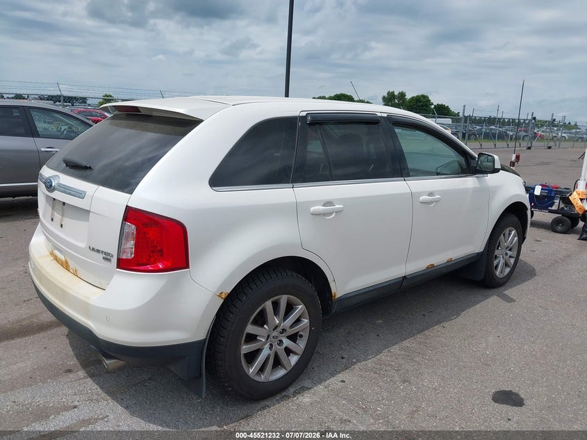 Vin: 2fmdk4kc8bba70918, lot: 46019449, ford edge limited 20114
