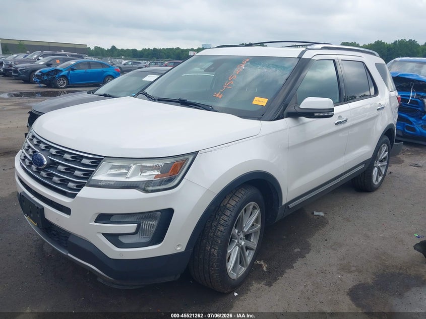 Vin: 1fm5k8fh3hgb68113, lot: 46019478, ford explorer limited 20172