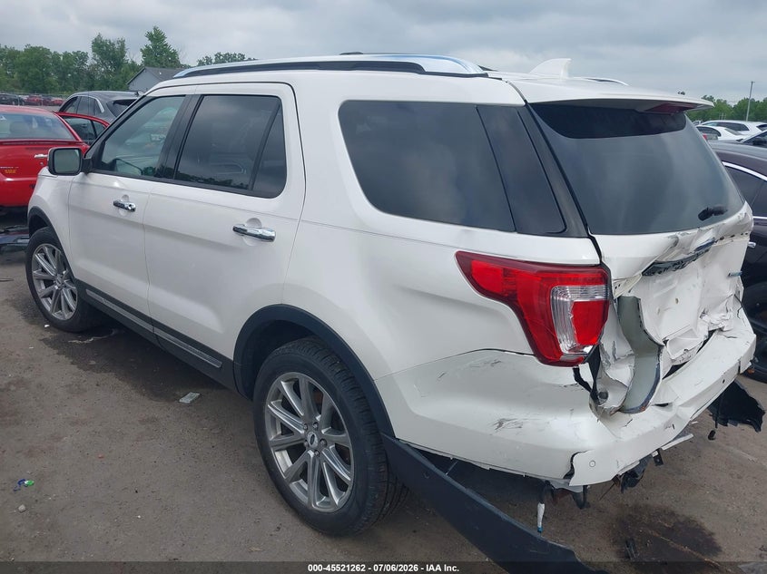 Vin: 1fm5k8fh3hgb68113, lot: 46019478, ford explorer limited 20173