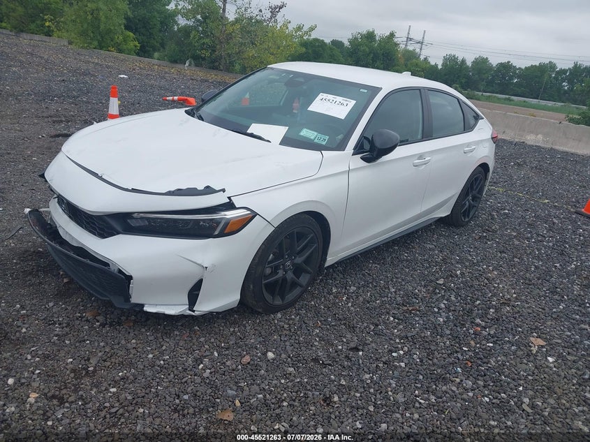 2025 HONDA CIVIC SEDAN auction photo 2