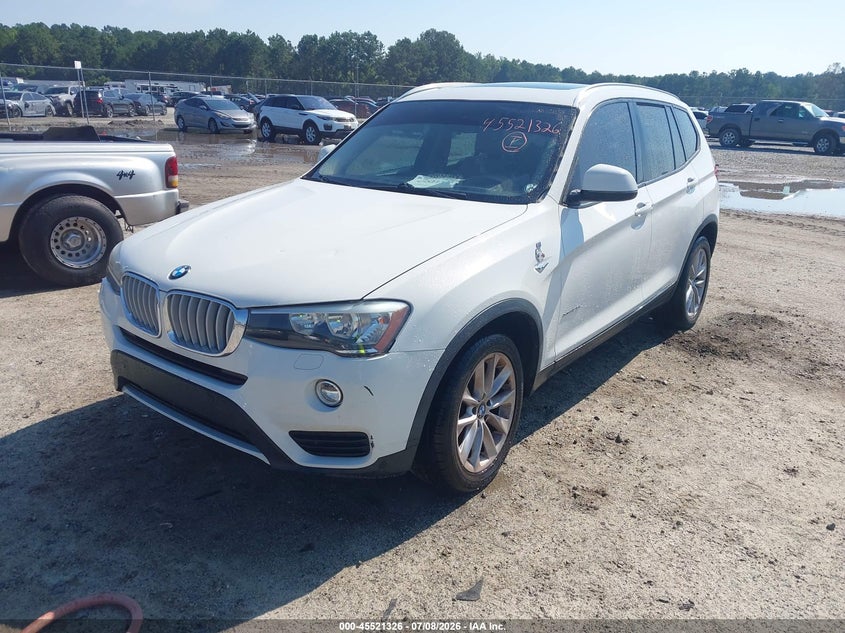 Vin: 5uxwx9c57g0d84470, lot: 46019542, bmw x3 xdrive28i 20162