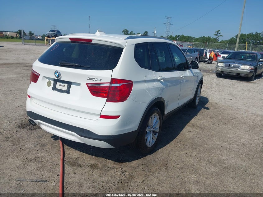 Vin: 5uxwx9c57g0d84470, lot: 46019542, bmw x3 xdrive28i 20164