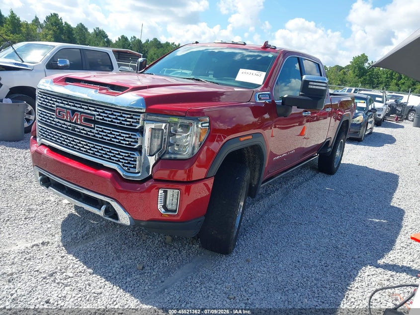 2021 GMC Sierra, Угон, IAAI, VIN 1GT49WEY0MF255873 — фото 2
