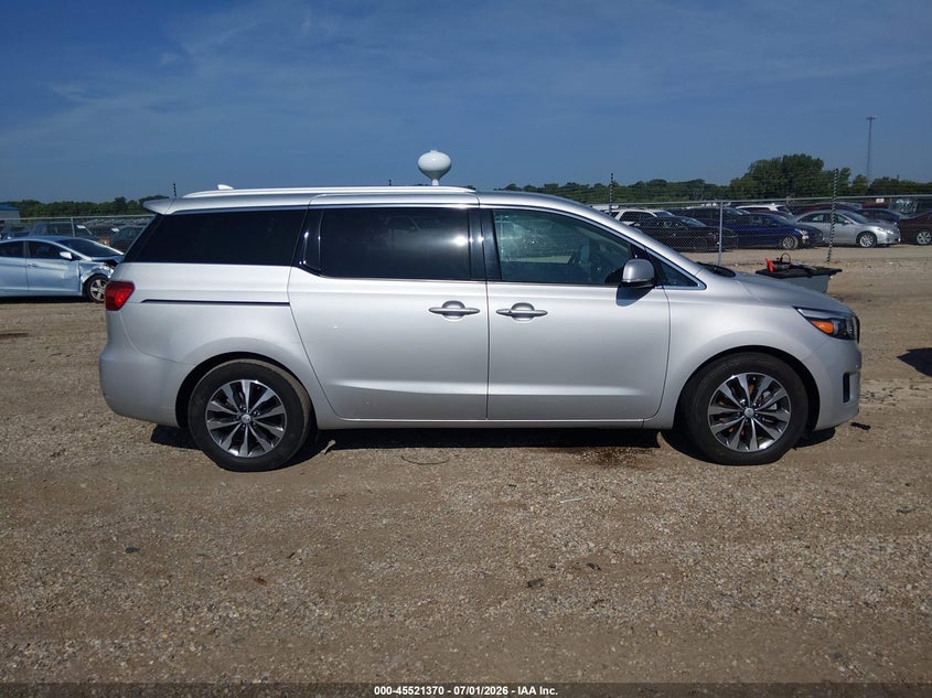 2018 Kia Sedona Sx VIN: KNDMC5C18J6375756 Lot: 45521370